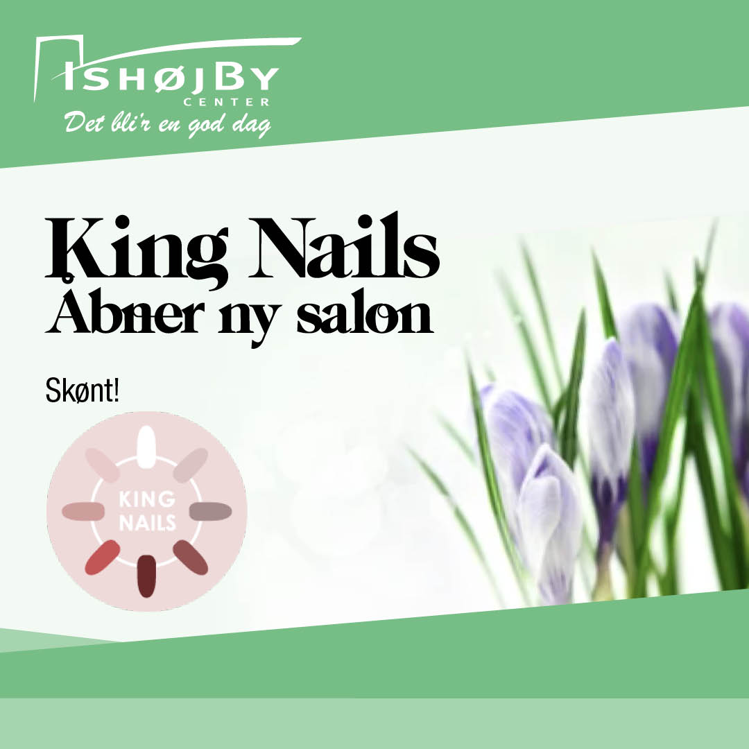 King Nails åbner snart i Ishøj Bycenter